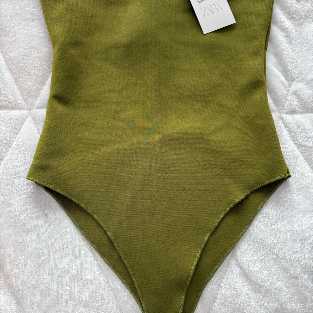 Zara Forest Green Bodysuit